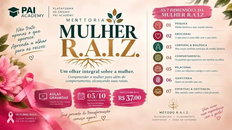 Mentoria Mulher R.A.I.Z